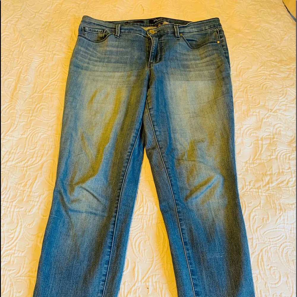 Nine West Gramercy skinny ankle jeans